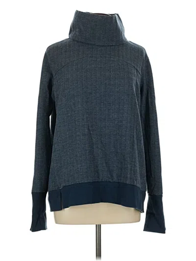 Pre-owned Avia Turtleneck Sweater In Blue