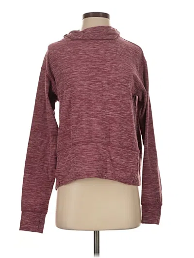 Pre-owned Avia Turtleneck Sweater In Burgundy