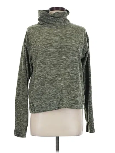 Pre-owned Avia Turtleneck Sweater In Green
