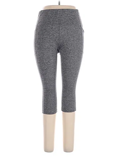 Pre-owned Avia Yoga Pants In Gray