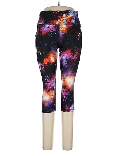 Pre-owned Avia Yoga Pants In Purple