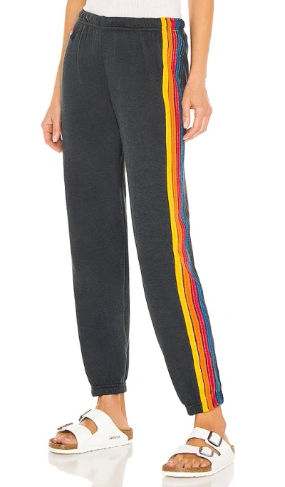 AVIATOR NATION 5 STRIPE SWEATPANT,ANAT-WP21