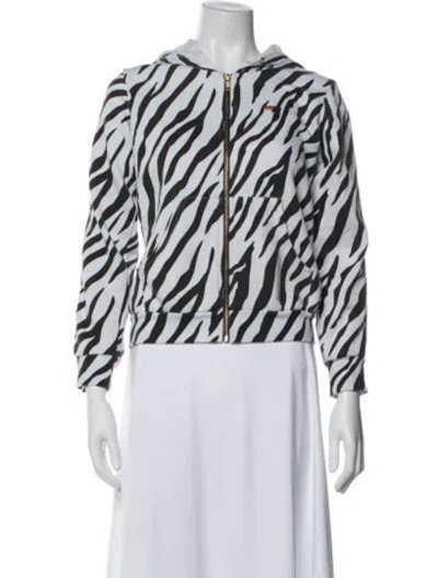 Pre-owned Aviator Nation Animal Print Jacket In Neutrals