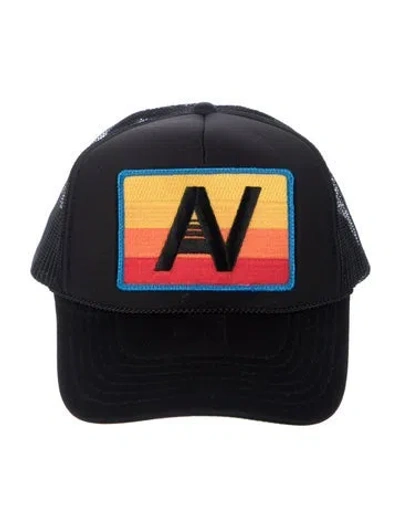 Pre-owned Aviator Nation Baseball Cap In Black