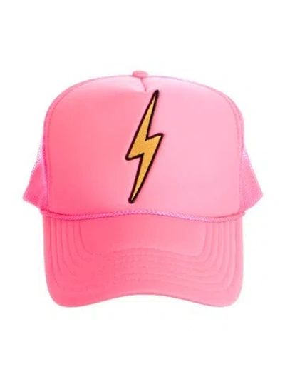 Pre-owned Aviator Nation Baseball Cap In Pink