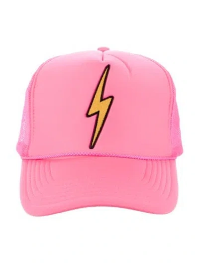 Pre-owned Aviator Nation Baseball Cap In Pink