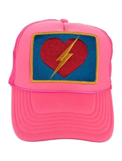 Pre-owned Aviator Nation Baseball Cap In Pink