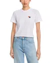 Aviator Nation Basic Boyfriend Tee In White