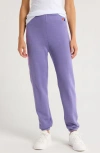 Aviator Nation Sweatpants In Lavender/neon Pink