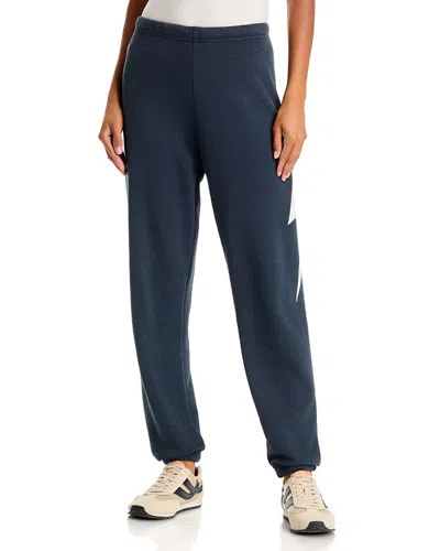 Aviator Nation Bolt Stitch Pull On Sweatpants In Blue