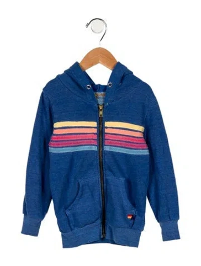 Pre-owned Aviator Nation Babies' Boys' Jacket In Blue