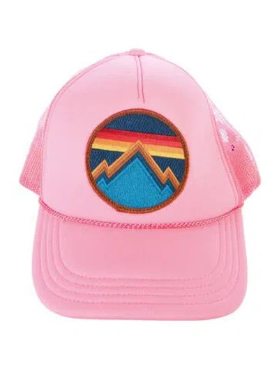 Pre-owned Aviator Nation Cap In Pink