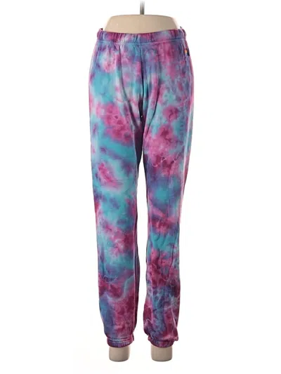 Pre-owned Aviator Nation Casual Pants In Purple