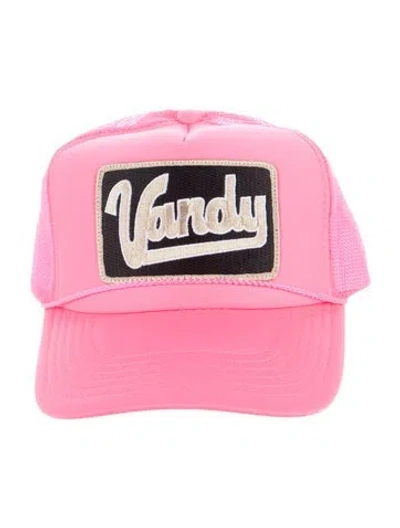 Pre-owned Aviator Nation Cotton Pink Baseball Cap