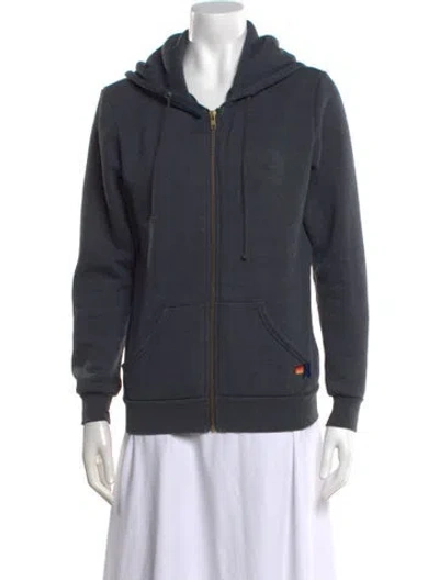 Pre-owned Aviator Nation Crew Neck Sweater In Gray