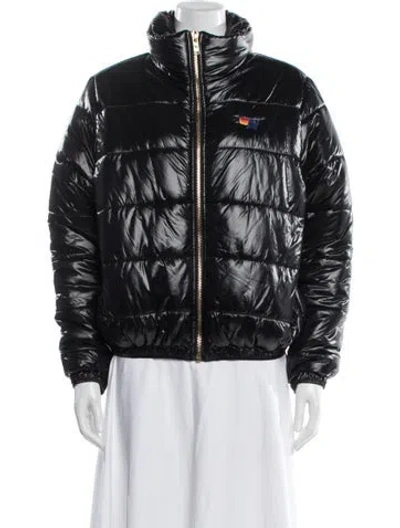Pre-owned Aviator Nation Down Jacket In Black