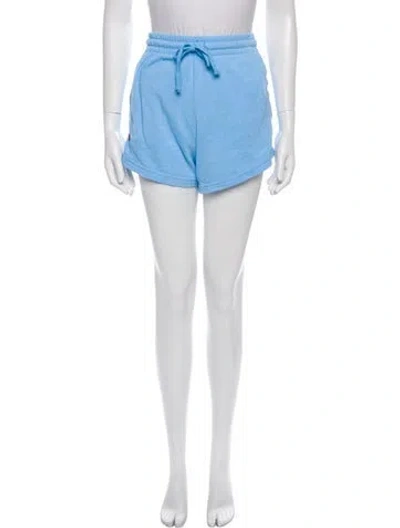 Pre-owned Aviator Nation Embroidered Accent Pajamas In Blue