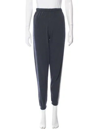 Pre-owned Aviator Nation Embroidered Accent Sweatpants In Blue