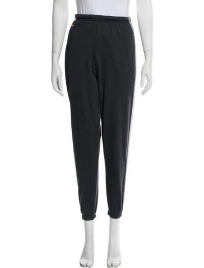 Pre-owned Aviator Nation Embroidered Accent Sweatpants In Blue