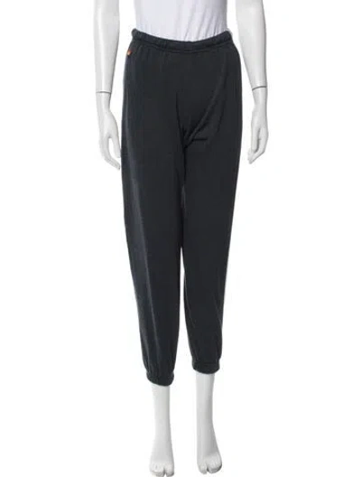 Pre-owned Aviator Nation Embroidered Accent Sweatpants In Blue