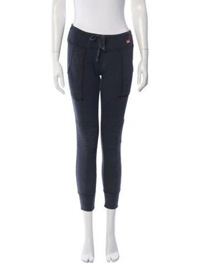 Pre-owned Aviator Nation Embroidered Accent Sweatpants In Blue