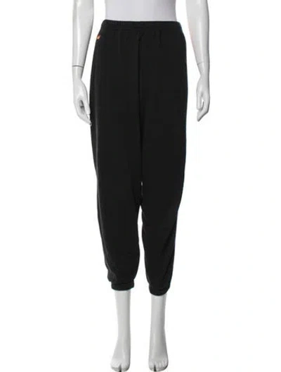 Pre-owned Aviator Nation Embroidered Accent Sweatpants In Blue