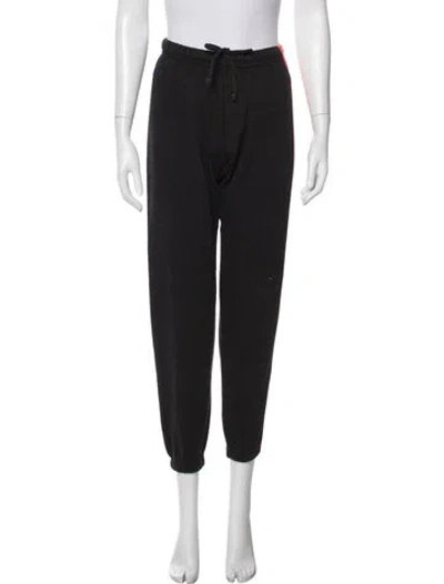 Pre-owned Aviator Nation Embroidered Accent Sweatpants In Gray