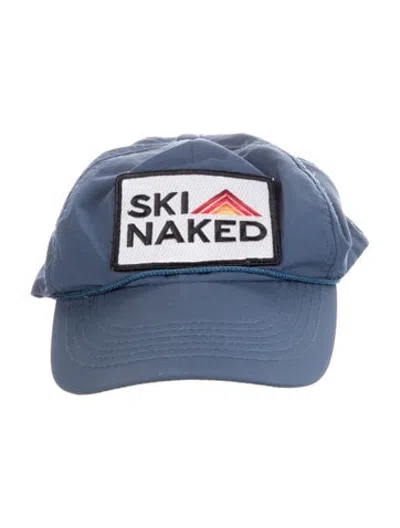 Pre-owned Aviator Nation Embroidered Logo Trucker Hat In Blue
