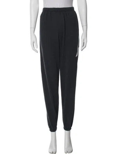 Pre-owned Aviator Nation Graphic Print Embroidered Accent Sweatpants In Blue