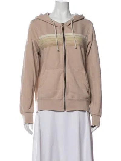 Pre-owned Aviator Nation Graphic Print Jacket In Neutrals