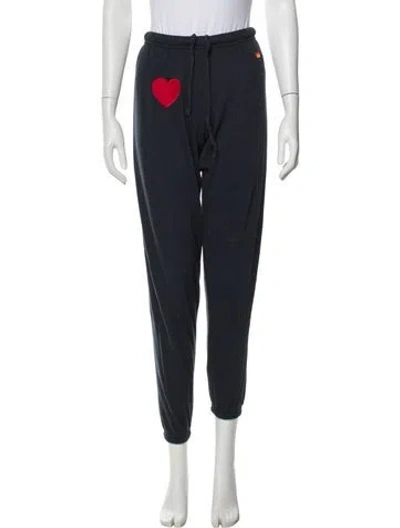 Pre-owned Aviator Nation Graphic Print Sweatpants In Blue