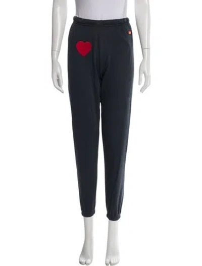 Pre-owned Aviator Nation Graphic Print Sweatpants In Blue