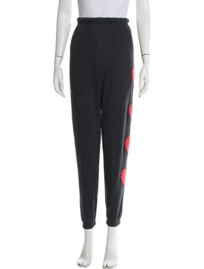 Pre-owned Aviator Nation Graphic Print Sweatpants In Blue