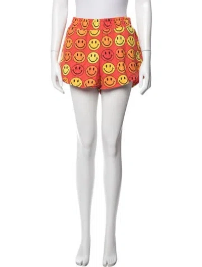 Pre-owned Aviator Nation Graphic Print Sweatpants In Orange
