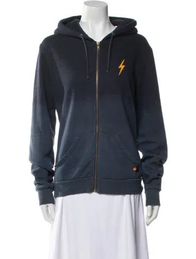 Pre-owned Aviator Nation Jacket In Blue