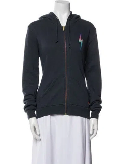 Pre-owned Aviator Nation Jacket In Blue