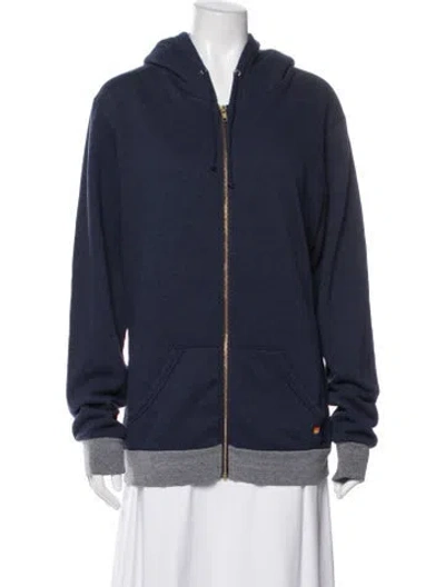 Pre-owned Aviator Nation Jacket In Blue