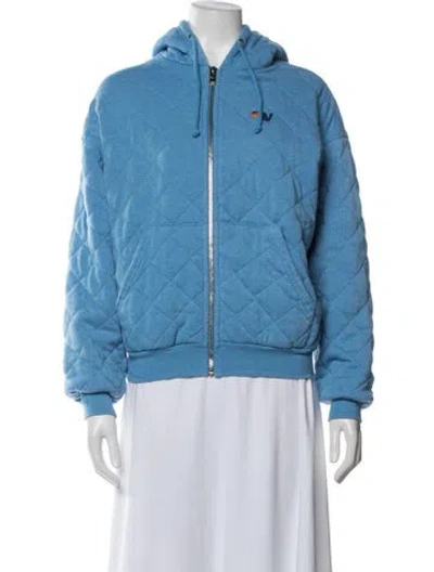 Pre-owned Aviator Nation Jacket In Blue