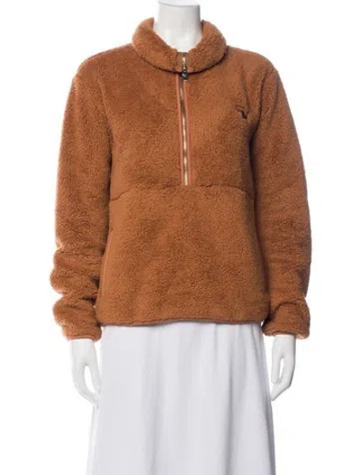 Pre-owned Aviator Nation Jacket In Brown