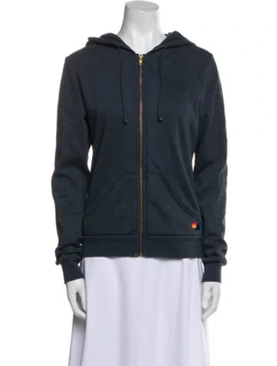 Pre-owned Aviator Nation Jacket In Gray