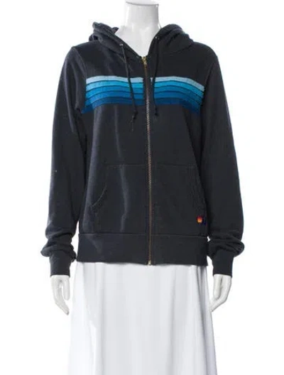 Pre-owned Aviator Nation Jacket In Gray