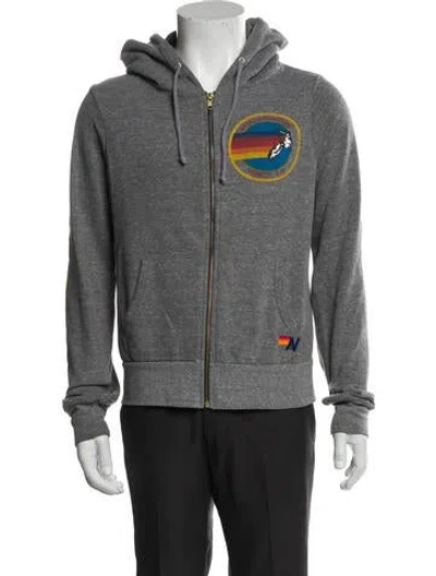 Pre-owned Aviator Nation Jacket In Gray