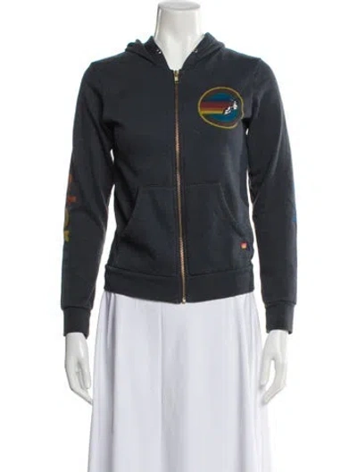 Pre-owned Aviator Nation Jacket In Gray