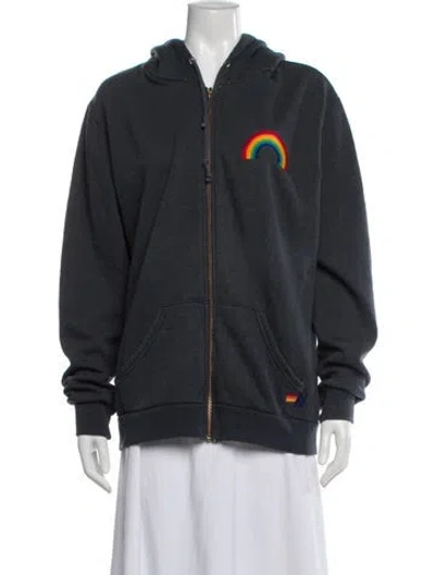 Pre-owned Aviator Nation Jacket In Gray