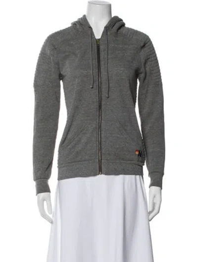 Pre-owned Aviator Nation Jacket In Gray