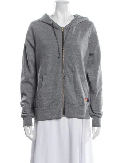 Pre-owned Aviator Nation Jacket In Gray