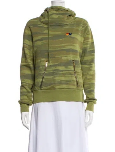 Pre-owned Aviator Nation Jacket In Green