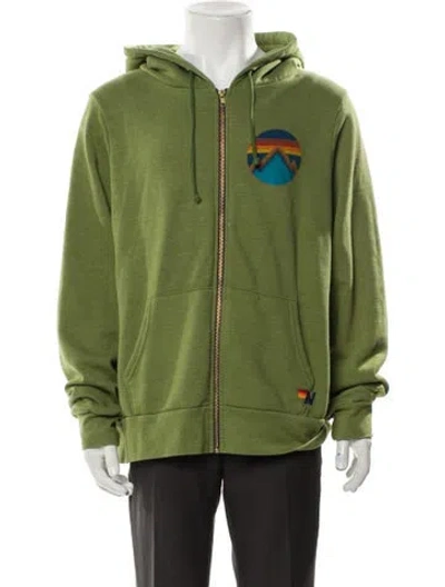 Pre-owned Aviator Nation Jacket In Green