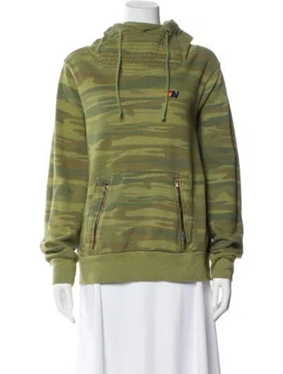Pre-owned Aviator Nation Jacket In Green
