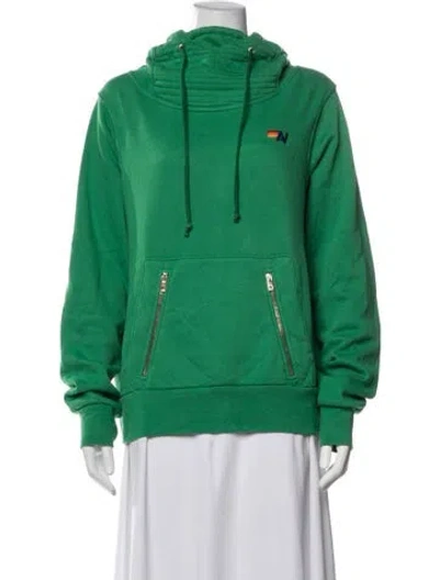 Pre-owned Aviator Nation Jacket In Green